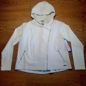 New Balance Women's Evolve Jacket Size Large Ivory New With Tags